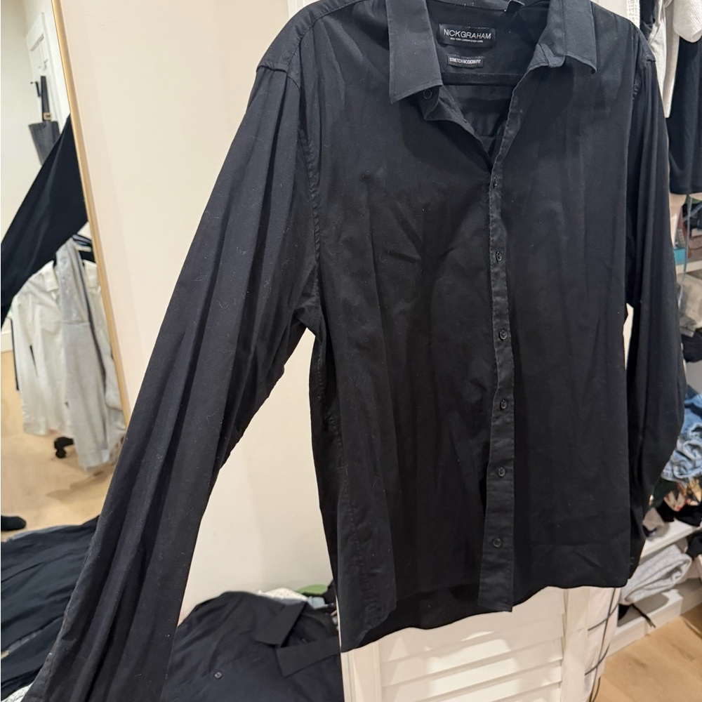 Men button down long sleeve shirts